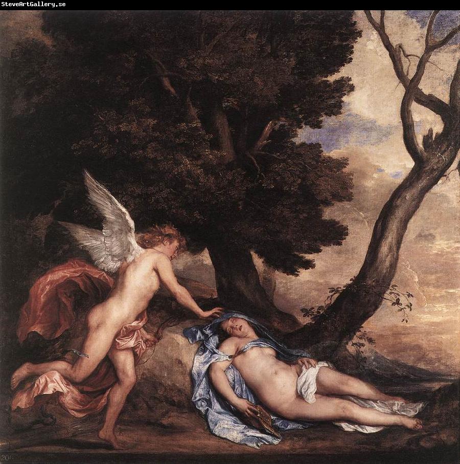 DYCK, Sir Anthony Van Cupid and Psyche df